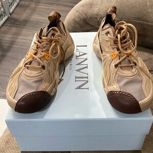 Lanvin Leather Low Top Sneakers
Neutrals